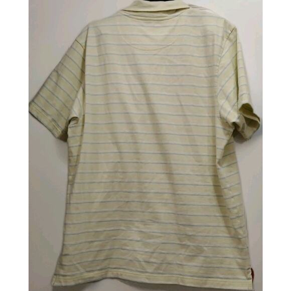 Ellesse Italia Portofino Polo Shirt L Men’s Striped Cotton Yachtycore Preppy EUC - Picture 6 of 10